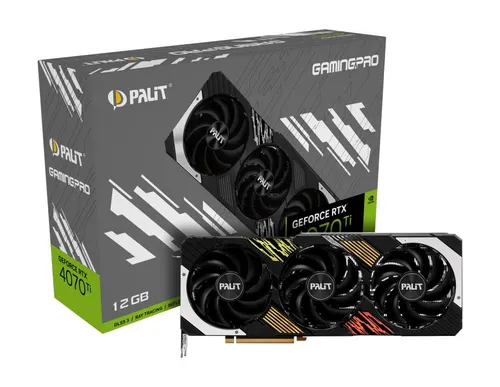 Karta graficzna Palit GeForce RTX 4070 Ti GamingPro 12GB GDDR6X 192bit DLSS