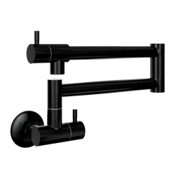 Bateria Globalo Oxario Black 1.1 Czarny mat Stal nierdzewna