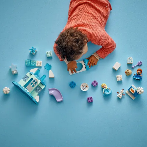 LEGO Klocki DUPLO Disney 10455 Przyjęcie w lodowym zamku Anny i Elzy
