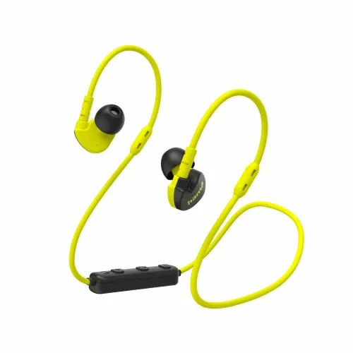 Słuchawki bezprzewodowe Hama Freedom Athletics II Dokanałowe Bluetooth 5.3 Żółty