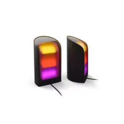 Lampa biurkowa Philips Hue Play do podświetlenia ściany Czarny 2szt.