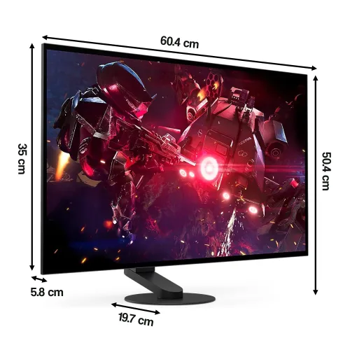 Monitor SONY Inzone M10S II 26.5" 2560x1440px OLED 540Hz 0.02 ms