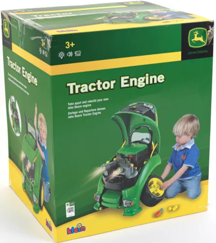 Traktor KLEIN John Deere z silnikiem do skręcania 3916