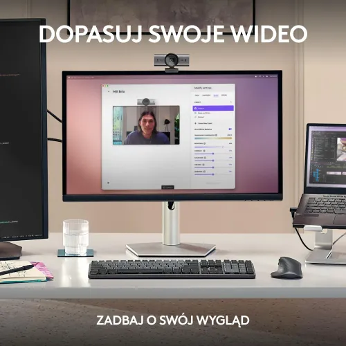 Kamera internetowa Logitech MX Brio Ultra HD 4K Szary