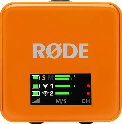 System bezprzewodowy RODE Wireless Go III Pomarańczowy