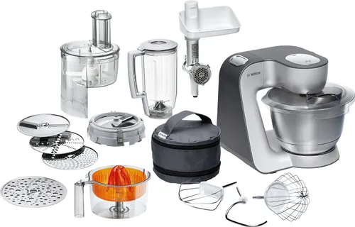Robot kuchenny planetarny BOSCH MUM58364 1000W z krajarką w kostkę, blenderem kielichowym