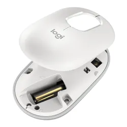 Myszka Logitech POP ICON Mouse bezprzewodowa biała