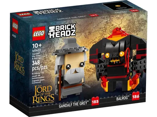 LEGO 40631 BrickHeadz Gandalf Szary I Balrog