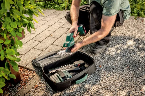 Nożyce do trawy i żywopłotu w walizce Metabo SGS 18 LTX Q