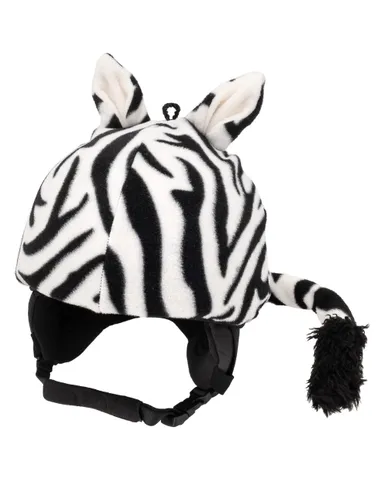 ZESTAW kask narciarski WEDZE + nakładka na kask narciarski  - Rozmiar - S, - ZEBRA