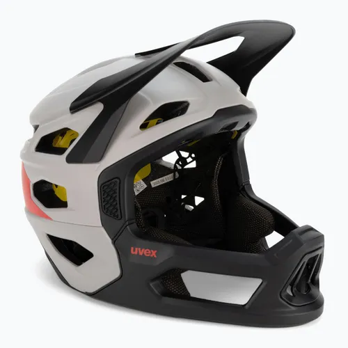 Kask rowerowy UVEX Revolt MIPS oak brown/red matt