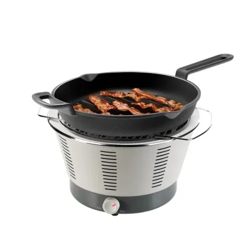 TESCOMA Massive 28 cm - patelnia grillowa żeliwna