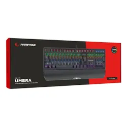 Klawiatura RAMPAGE KB-R86 Umbra Blue Switch Czarny