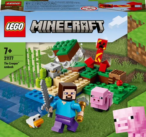 LEGO 21177 Minecraft Zasadzka Creepera