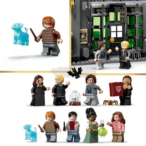 LEGO Harry Potter 76471 Magiczne sklepy na ulicy Śmiertelnego Nokturnu