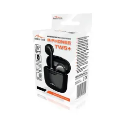 Słuchawki bezprzewodowe Media-Tech R-PHONES TWS+ MT3589K V2.0 Douszne Bluetooth 5,3 Czarny