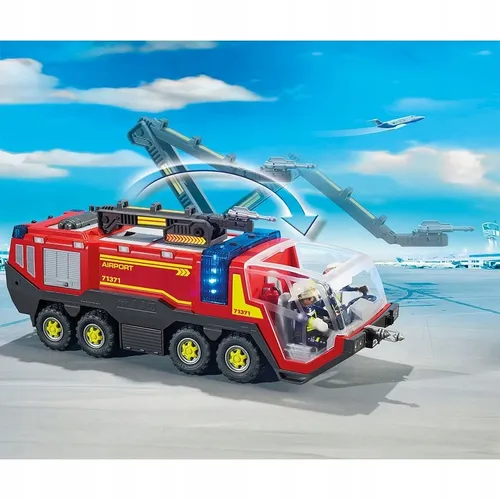 Playmobil 71371 пожарная машина в аэропорту со светом