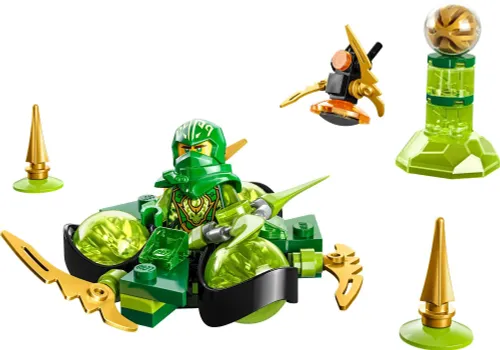 LEGO 71779 NINJAGO Smocza moc Lloyda — obrót spinjitzu
