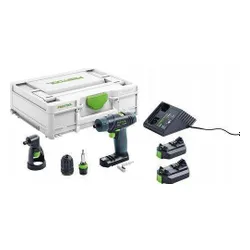 Festool TXS 2.6-Set 10.8 V 2 x 2.6 Ah Şarj Edilebilir Pil