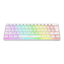 Klawiatura mechaniczna Rampage Radiant K11 Outemu Blue Switch Biały