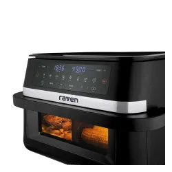 Air fryer Raven EFN013 Frytownica niskotłuszczowa 2950W 11,5l Jedna duża komora lub dwie regulowane