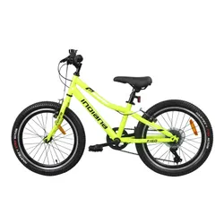 Rower dziecięcy INDIANA Figo 20 cali Limonkowy