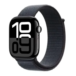 Apple Watch Series 10 GPS + Cellular koperta 42mm aluminium onyks opaska sportowa atramentowa