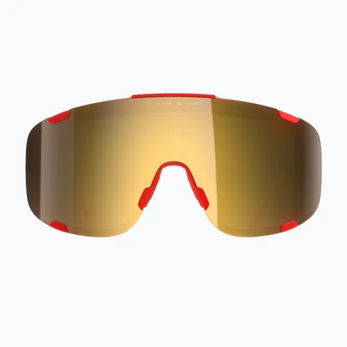 Okulary przeciwsłoneczne POC Devour prismane red/clarity road/partly sunny gold