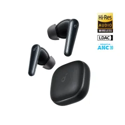 Słuchawki bezprzewodowe Soundcore Liberty 5 Dokanałowe Bluetooth 5.4 Czarny