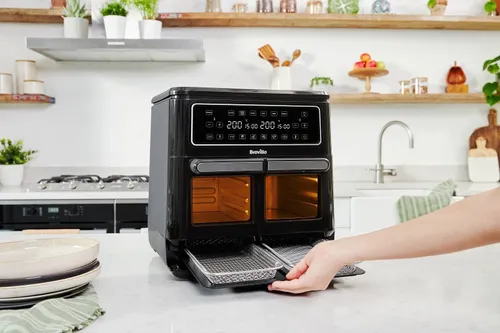 Air Fryer Frytkownica beztłuszczowa BREVILLE VDF130X 11l z podwójnym koszem