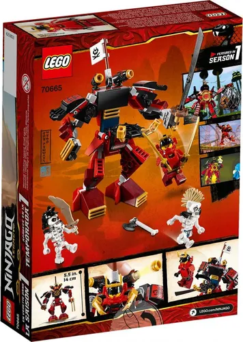 Конструктор Lego Ninjago самурайский мех (70665)