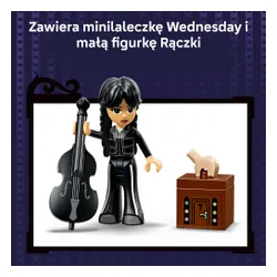 LEGO 76787 Wednesday Plecak Wednesday