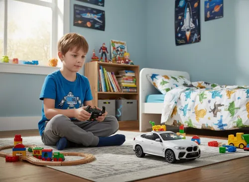 Zdalnie sterowany samochód COIL auto RC pilot BMW X6 M LED 1:14 pojazd biały