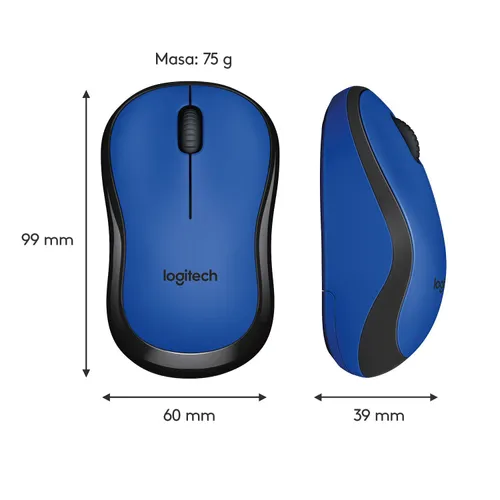 Myszka Logitech M220 Silent Niebieski