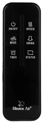 Wentylator MISSION AIR Tower Fan Czarny