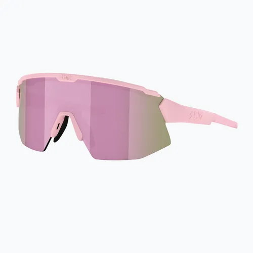 Okulary przeciwsłoneczne Bliz Breeze Small matte powder pink/brown rosé multi/pink
