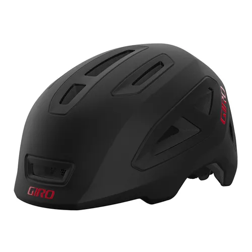 Kask rowerowy dziecięcy Giro Scamp II Integrated Mips Jr matte black/red