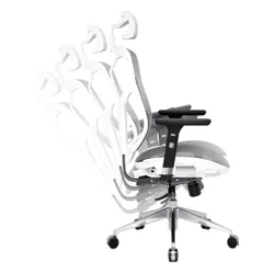 Fotel DIABLO CHAIRS V-Basic Biało-szary