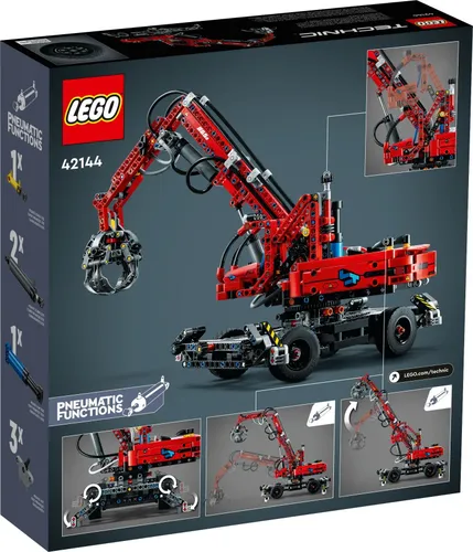 Конструктор Lego Technic кран с захватом (42144)