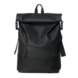 Cataramă Rolltop ploi laptop rucsac-negru