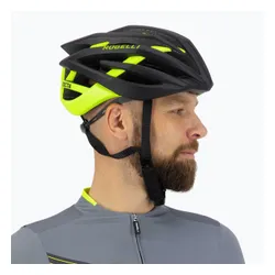 Kask rowerowy Rogelli Tecta black/fluor