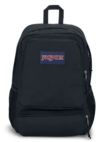 JanSport Doubleton Okul Sırt Çantası-siyah