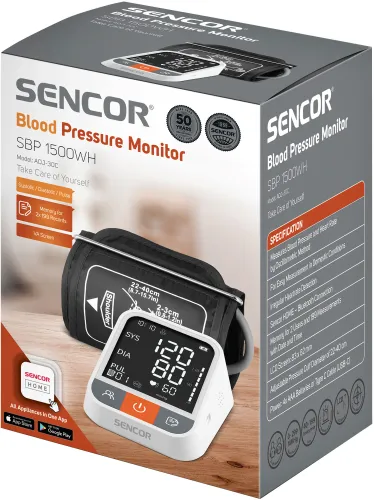Ciśnieniomierz Sencor SBP 1500WH