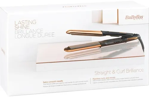 Выпрямитель для волос BaByliss Straight & Curl Brilliance ST482E - ионизация