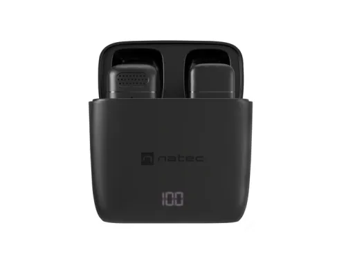 Mikrofon Natec NMI-2253 Hopper USB-C Bezprzewodowy MEMS Czarny