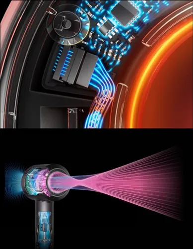 Suszarka DYSON Supersonic Nural Straight+Wavy Bursztynowy-jedwab 1600W