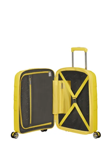 Чемодан маленький расширяемый American Tourister StarVibe - electric lemon