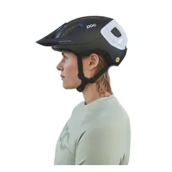 Kask rowerowy POC Axion Race MIPS uranium black matt/hydrogen white