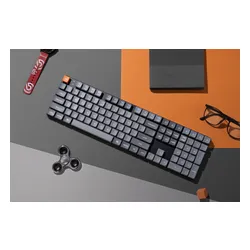 Klawiatura mechaniczna Keychron K5 Max RGB Gateron Red Szary