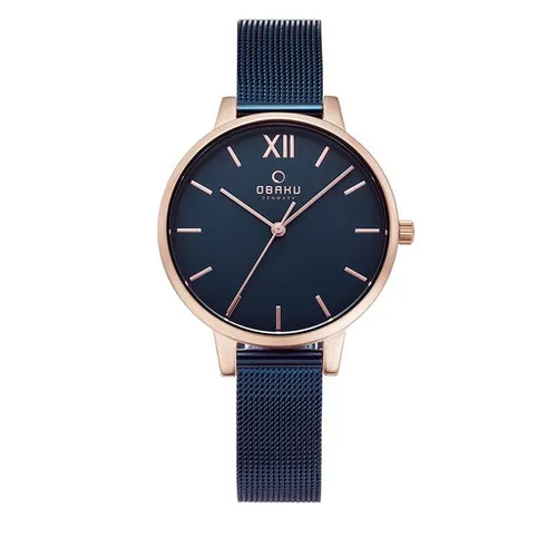 Obaku Lıv V209lxvlml Donanma Saati / Rose Gold